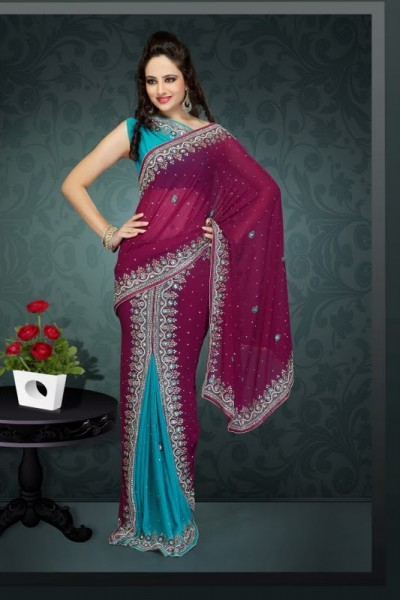 Traditional Attire Designer Saree 1