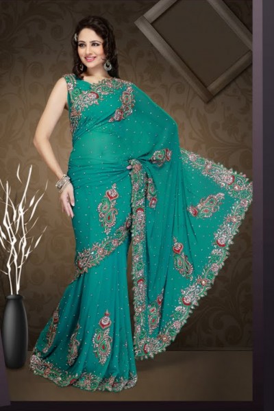 Traditional Attire Designer Saree 1