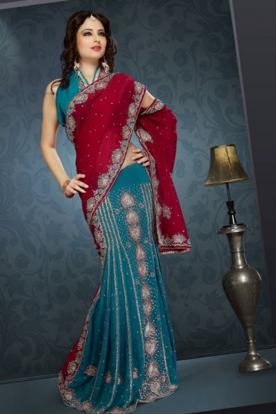 Traditional Attire Designer Saree 1