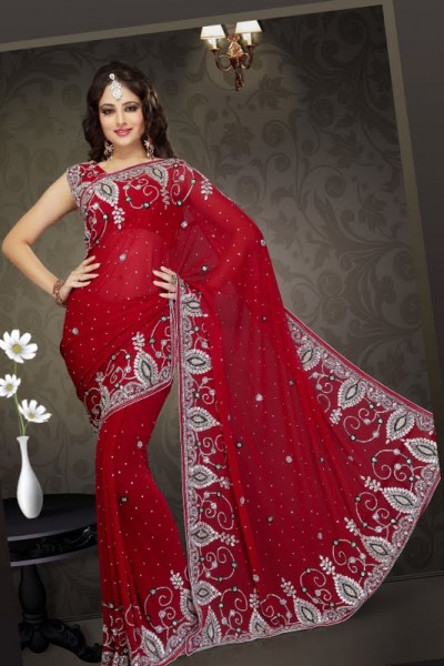 Traditional Attire Designer Saree 1