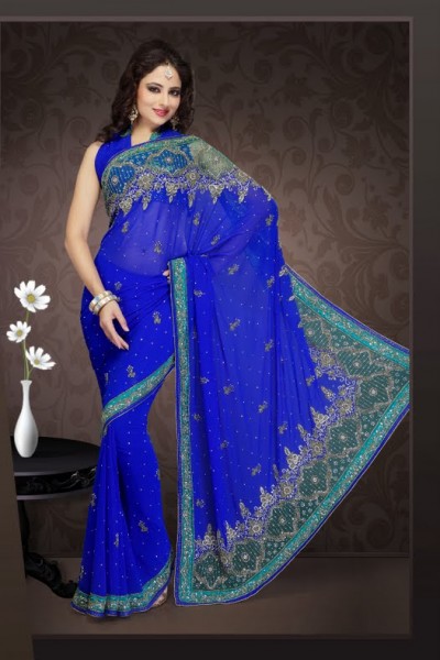 Traditional Attire Designer Saree 1