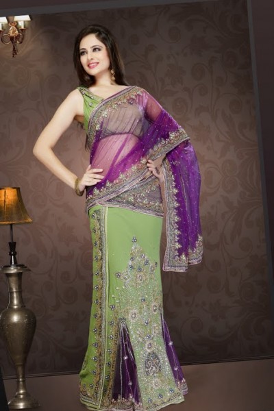 Traditional Attire Designer Saree 1