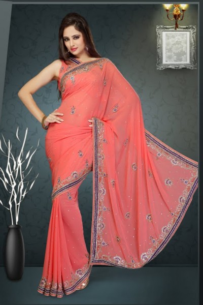 Traditional Attire Designer Saree 1