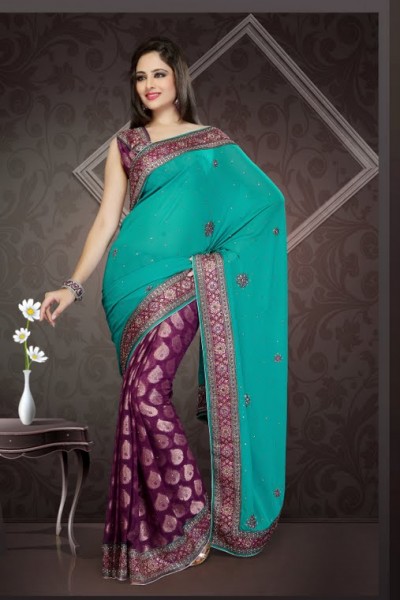 Traditional Attire Designer Saree 1