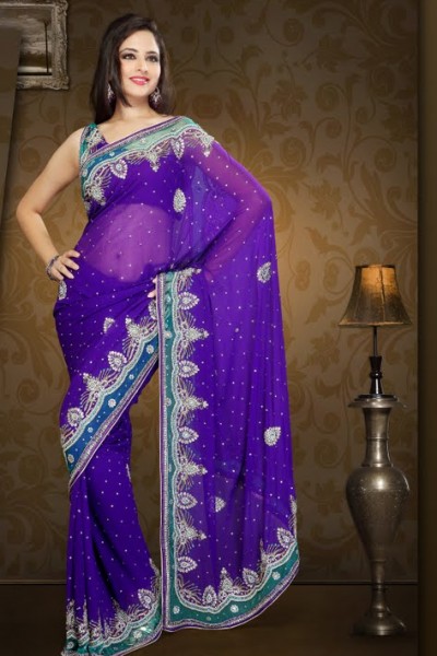 Traditional Attire Designer Saree 1