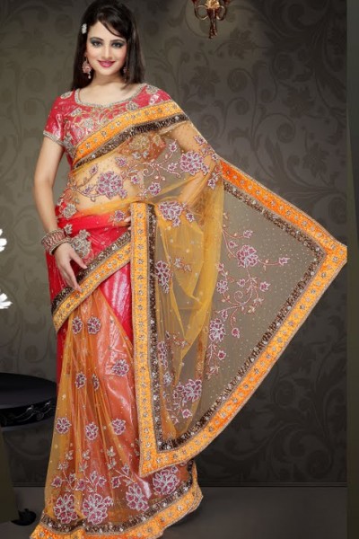 Traditional Attire Designer Saree 1