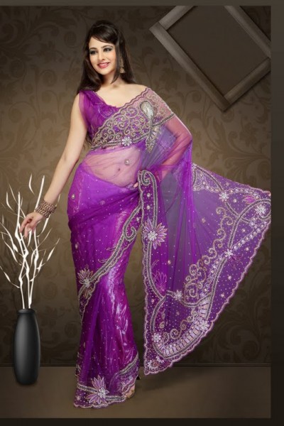 Traditional Attire Designer Saree 1