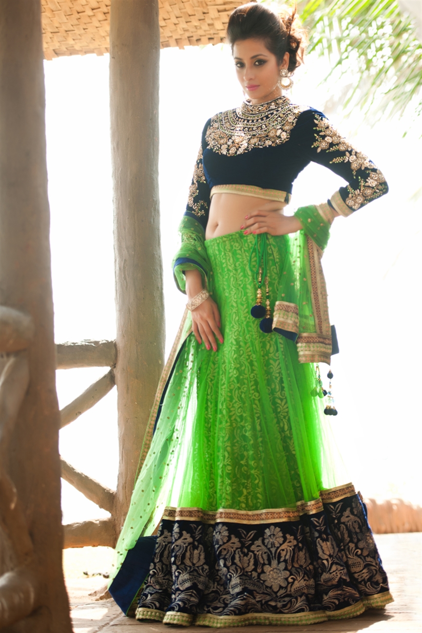 Net lehenga clearance online