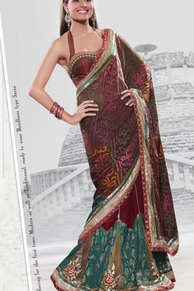 Express Delivery - Designer Saree 1