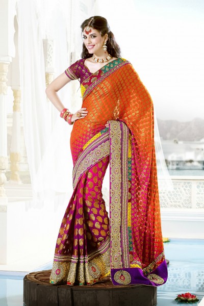 Express Delivery - Designer Saree 1