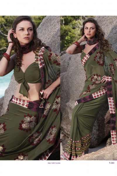 Express Delivery - Designer Saree 1