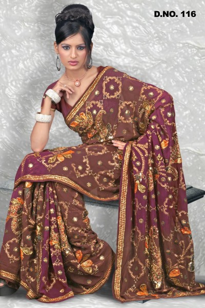 Express Delivery - Designer Saree 1