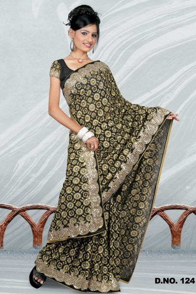 Express Delivery - Designer Saree 1