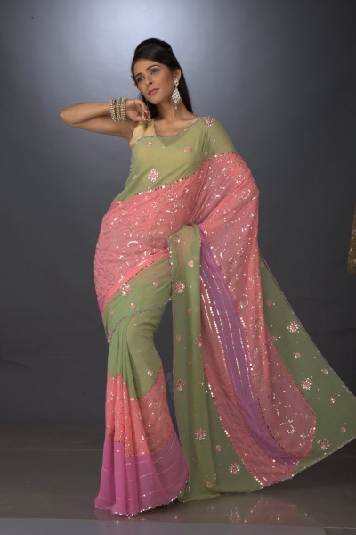 Express Delivery - Designer Saree 1