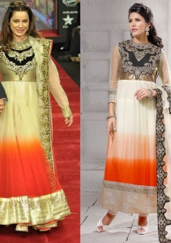Red Carpet Bollywood Unstitched Designer Shalwar