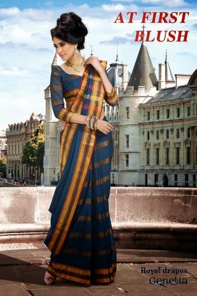 Cotton Blends Designer Saree 1