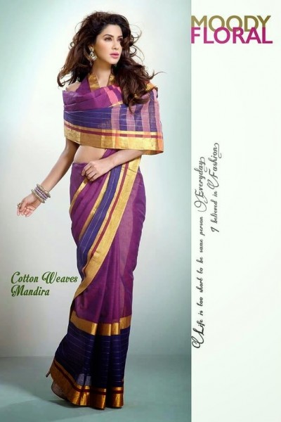 Cotton Blends Designer Saree 1