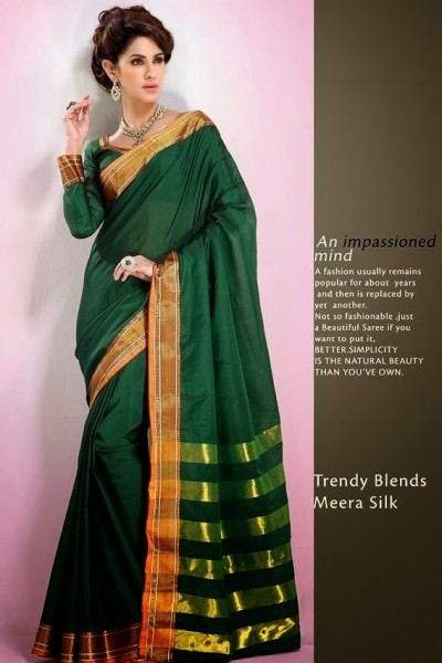 Cotton Blends Designer Saree 1