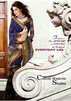 Cotton Blends Designer Saree