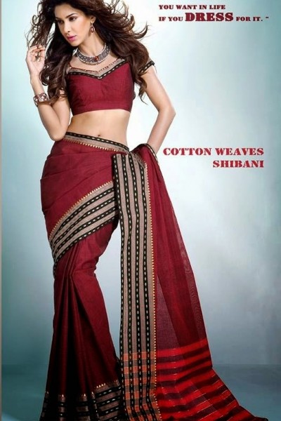 Cotton Blends Designer Saree 1