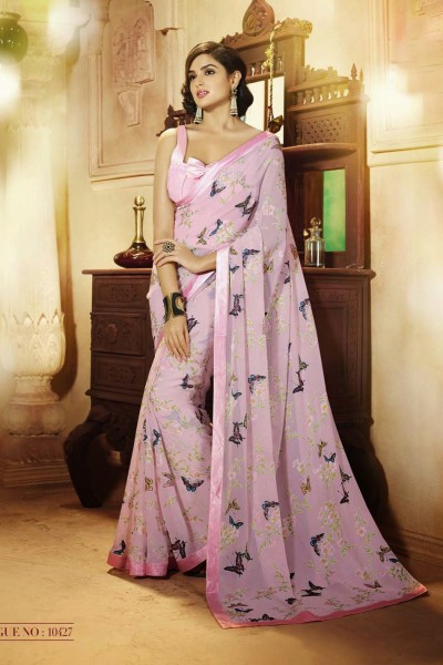 Colourful Elegant Designer Saree 1
