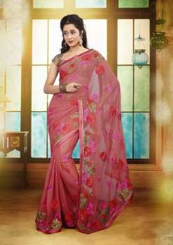 Colourful Elegant Designer Saree