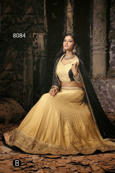 Designer Semi Stitched Lehenga 1