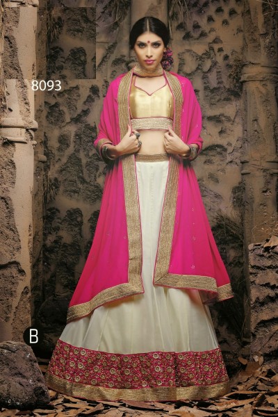 Designer Semi Stitched Lehenga 1